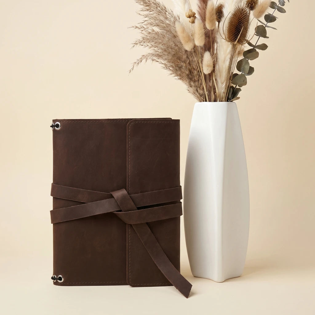 A4 Leather Notebook