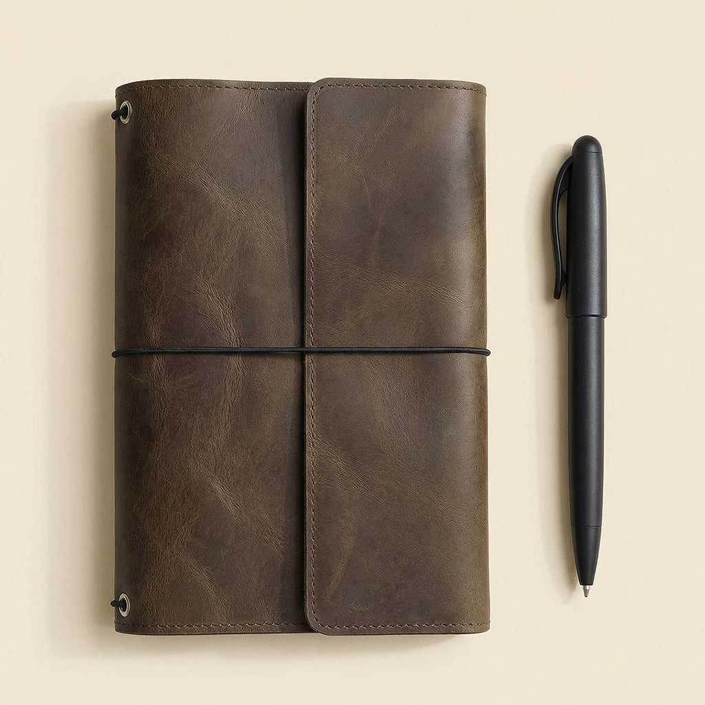 Small Leather Journal Cover