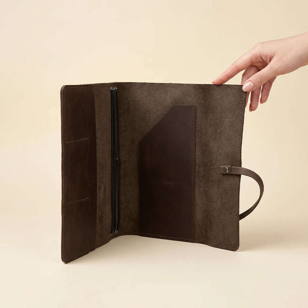 Brown Notebook Cover A4