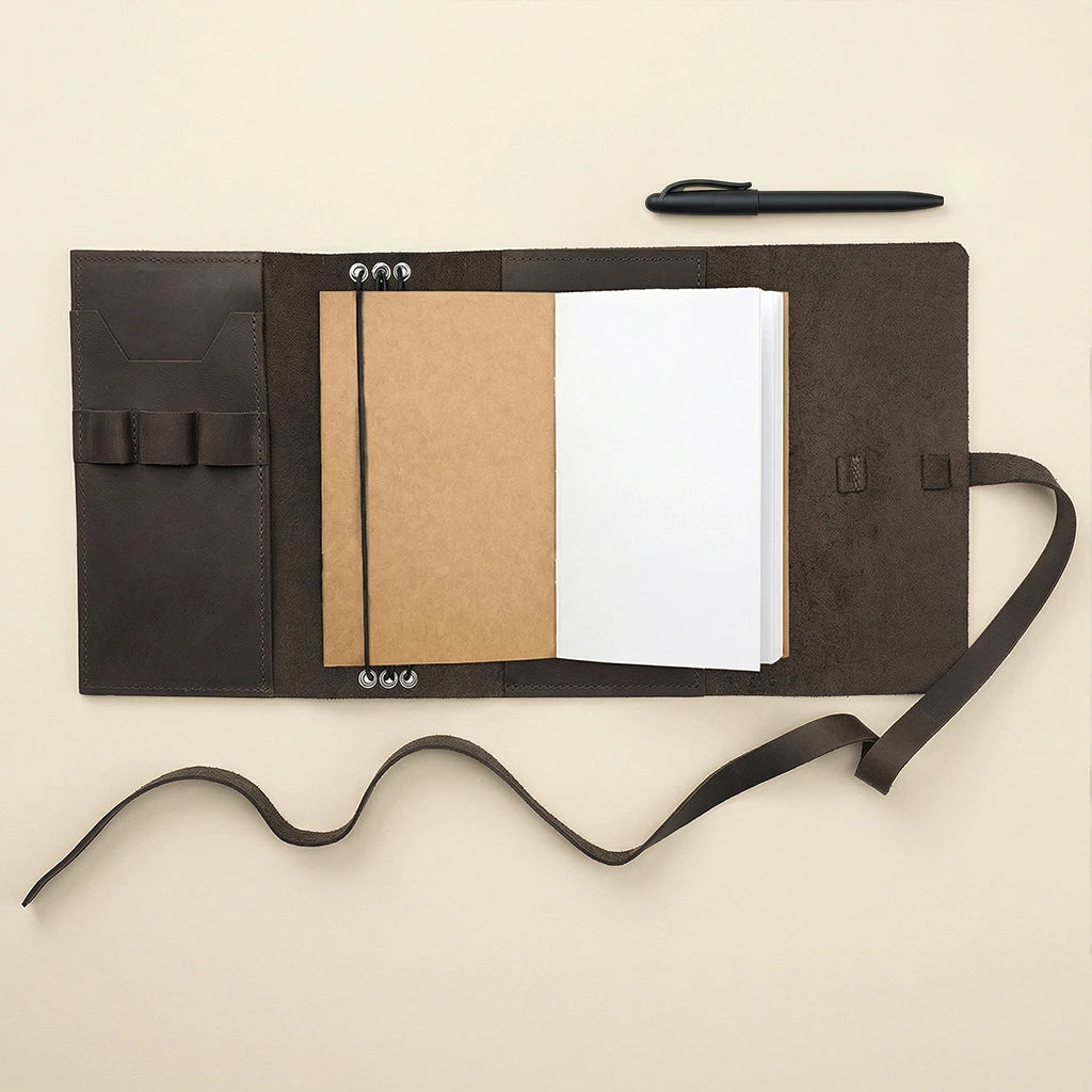 Leather Notebook Holder