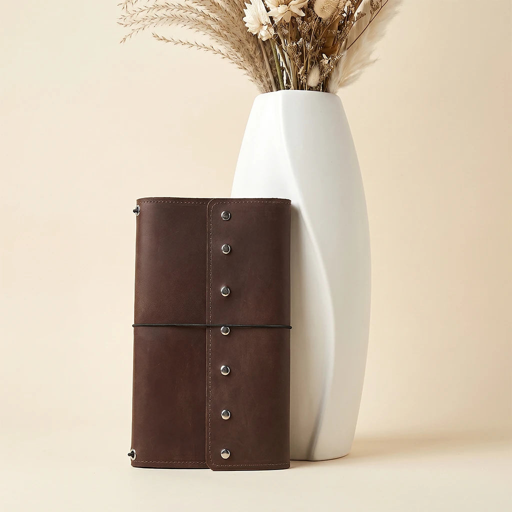 Refillable Leather Notebook