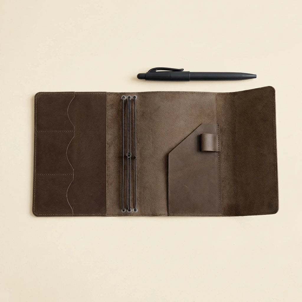 Notebook Cover with Pen Holder