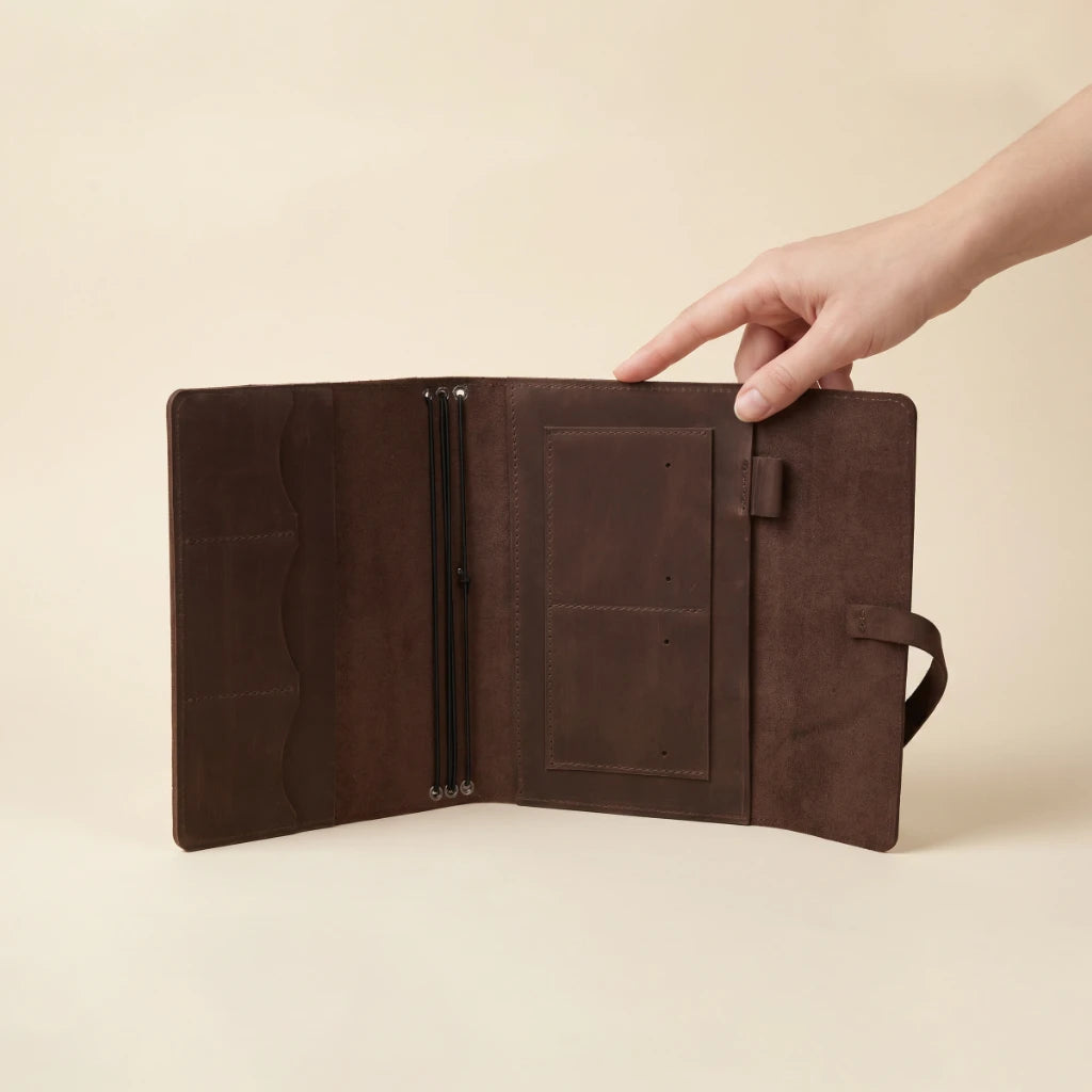 Leather Notebook Holder