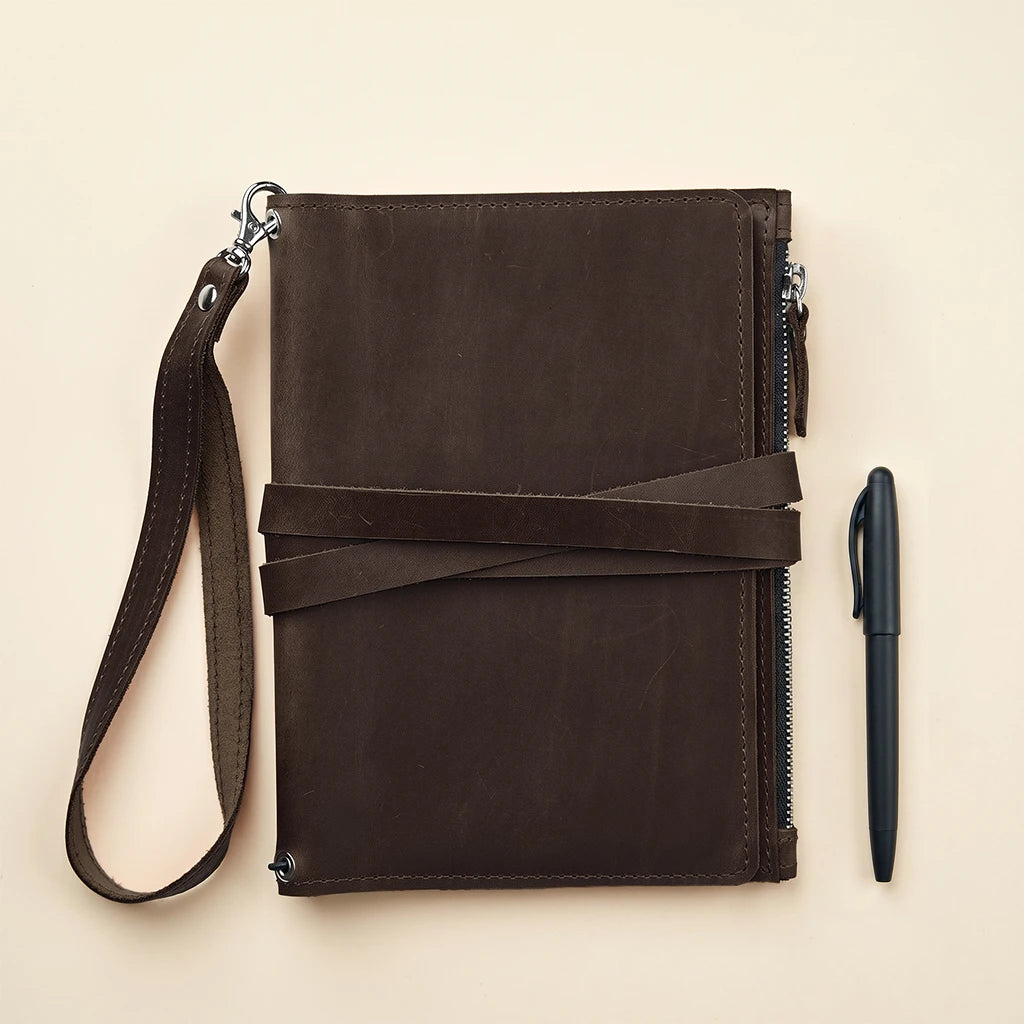 Brown Notebook Case