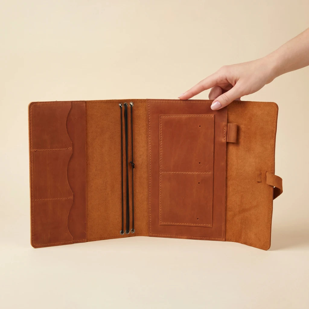 A4 Journal Cover Leather