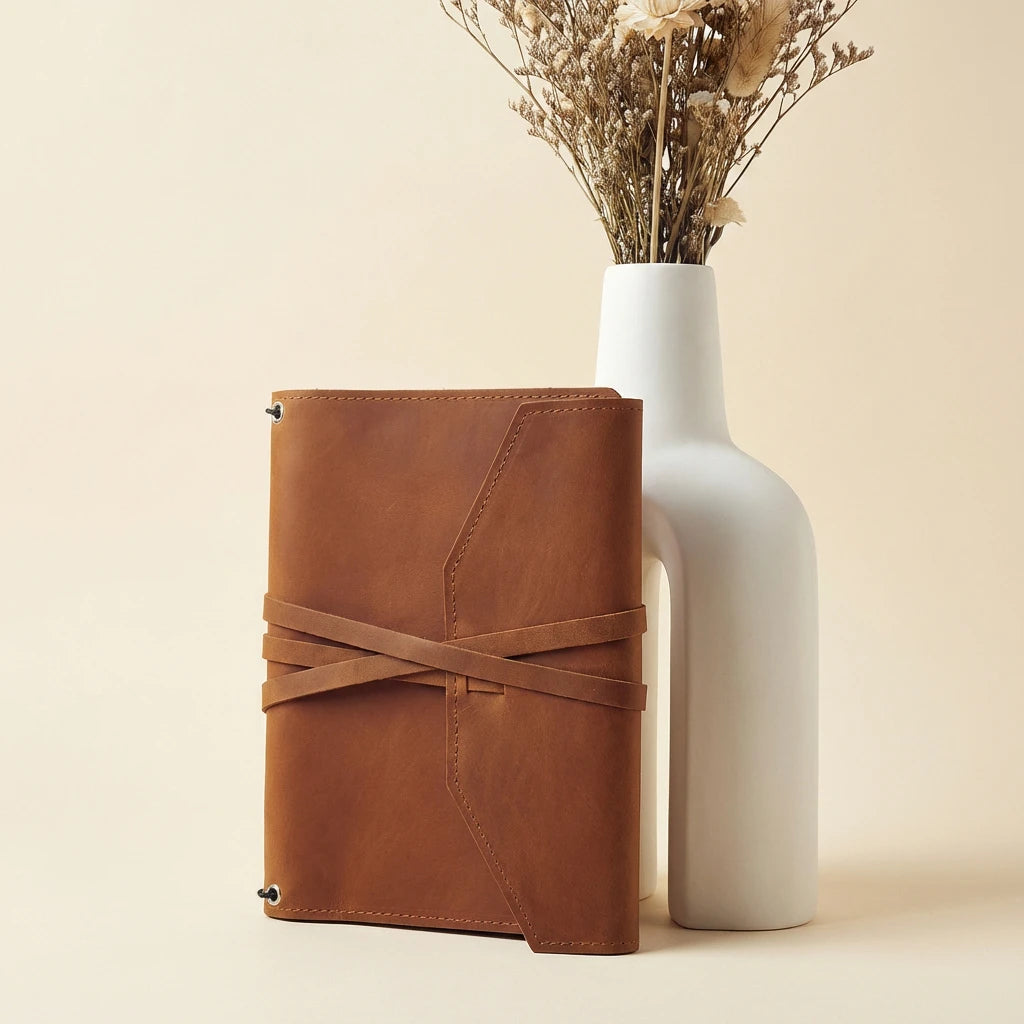 Personalized Leather Notebook