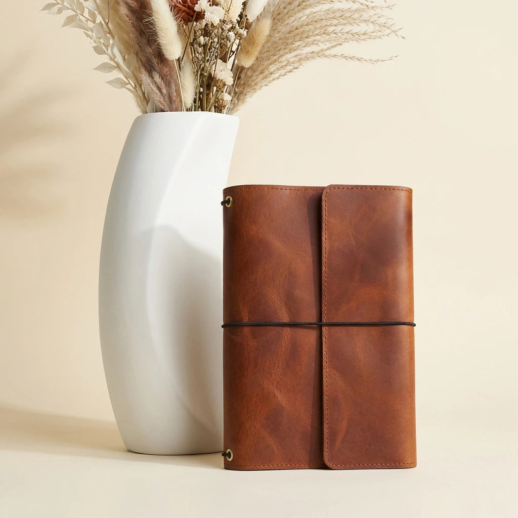 A5 Leather Journal Cover