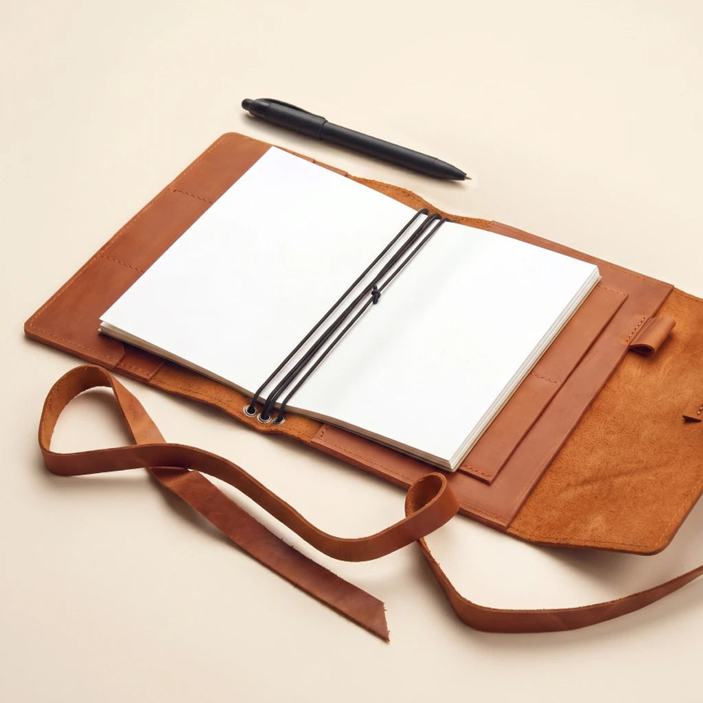 A5 Notebook Cover Leather
