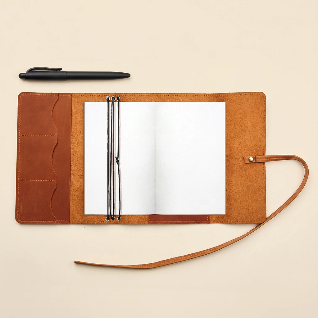 A6 Leather Notebook Holder