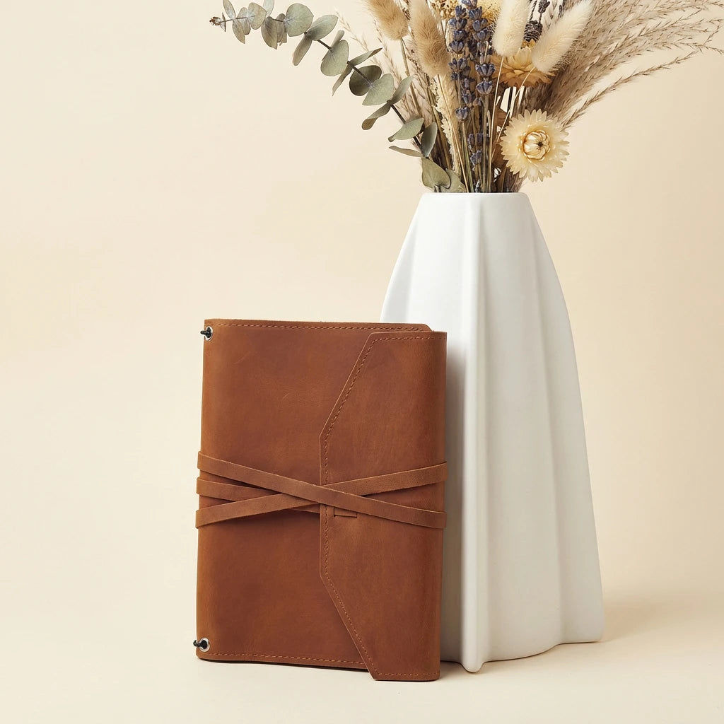 Refillable Leather Journal