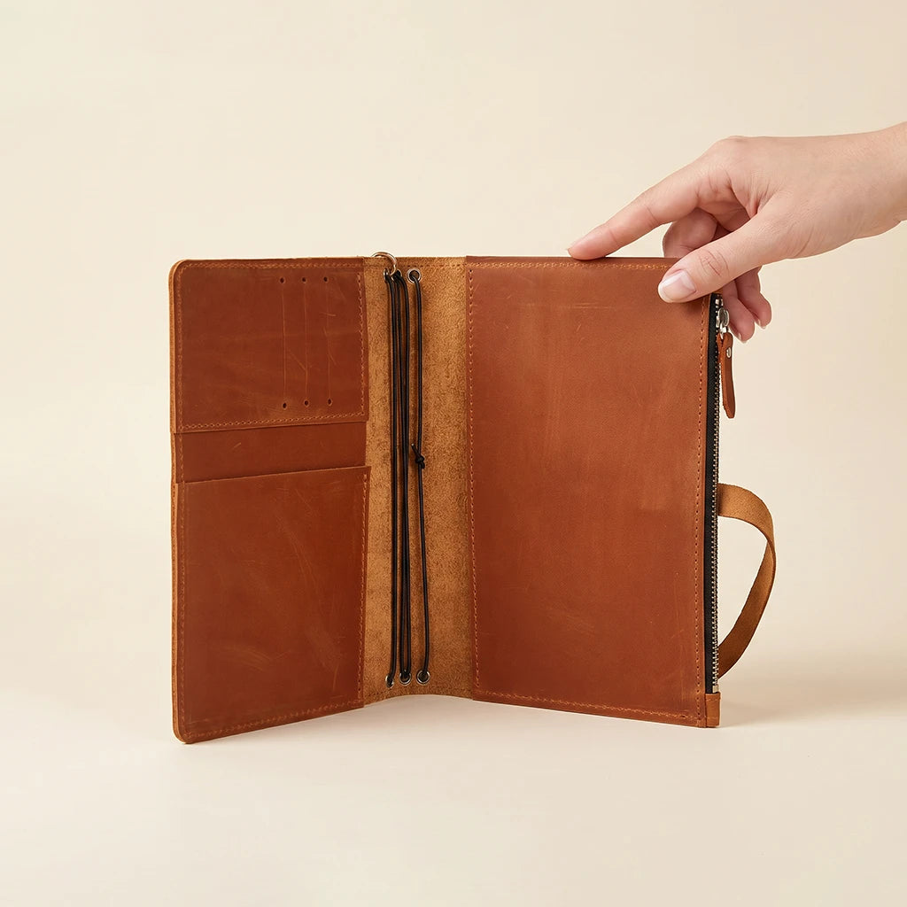 Leather Notebook Cover A5