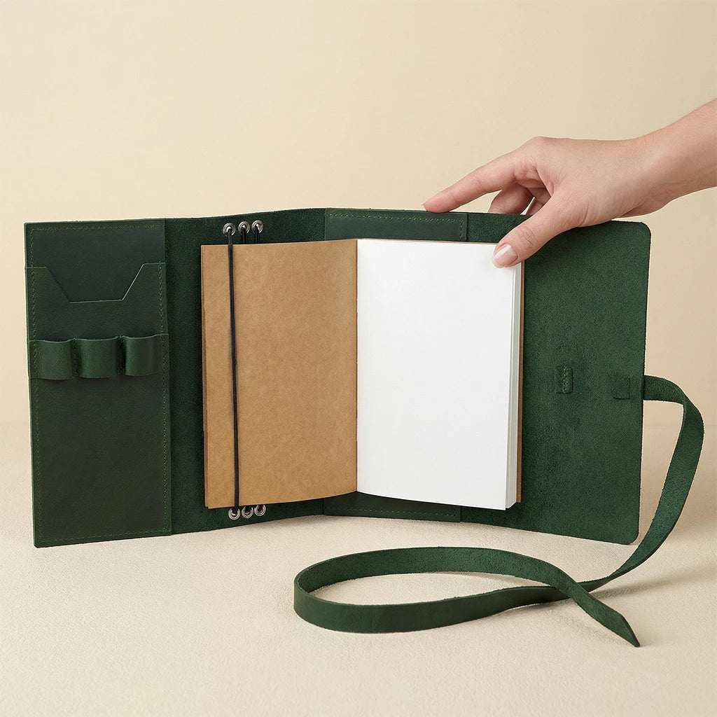 Leather Notebook Case