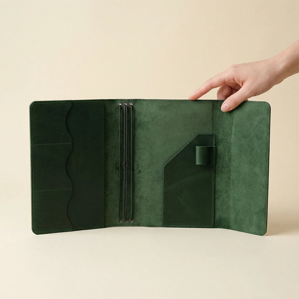 Leather Journal Sleeve