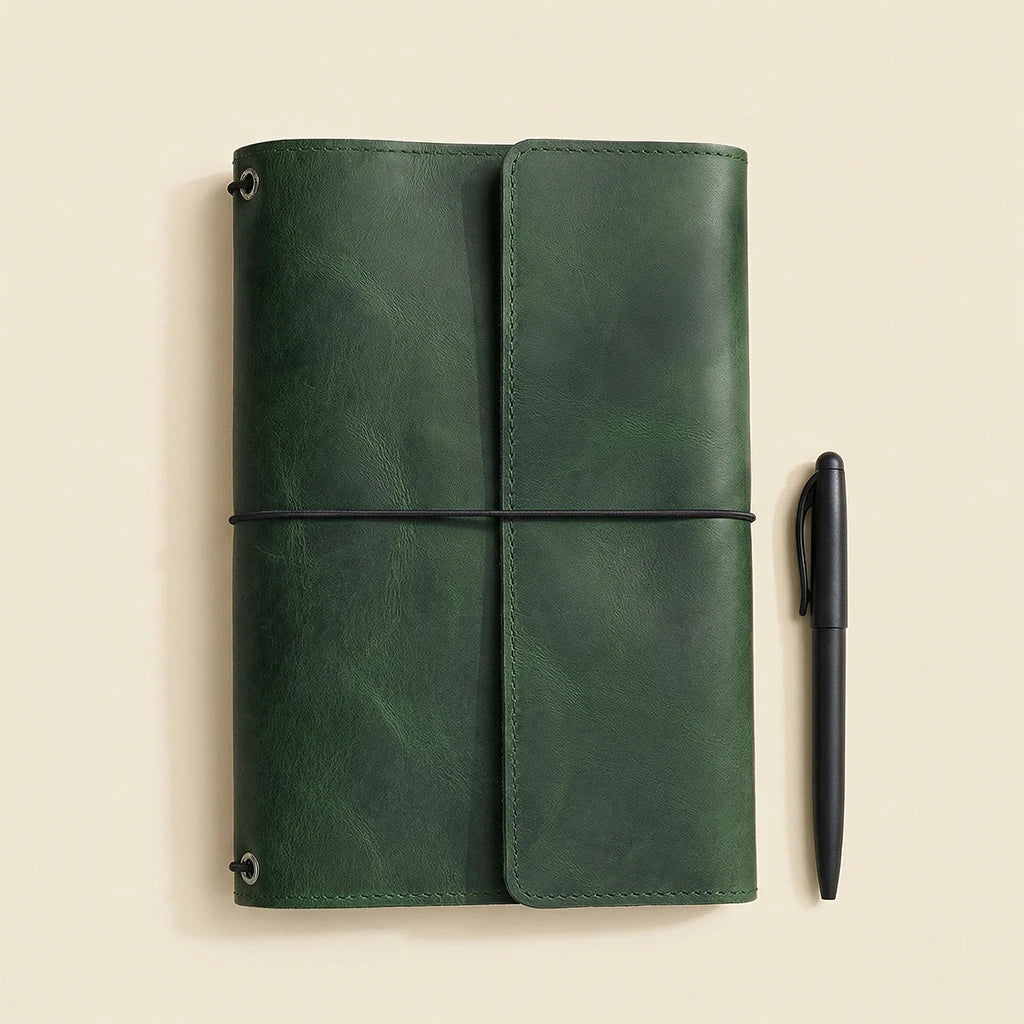 Leather Notebook Organizer