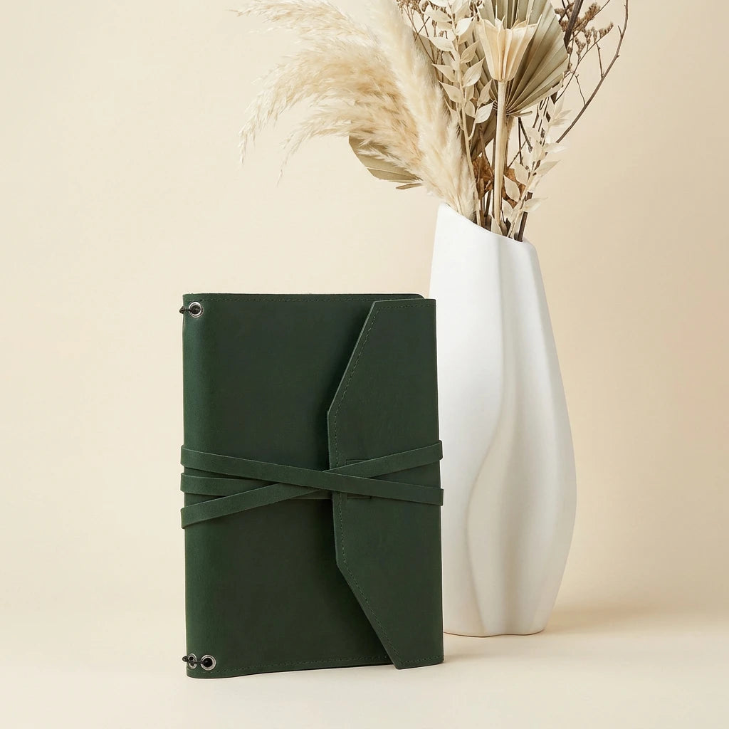 Green Leather Journal