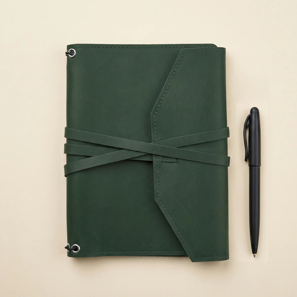 Personalized Leather Notebook