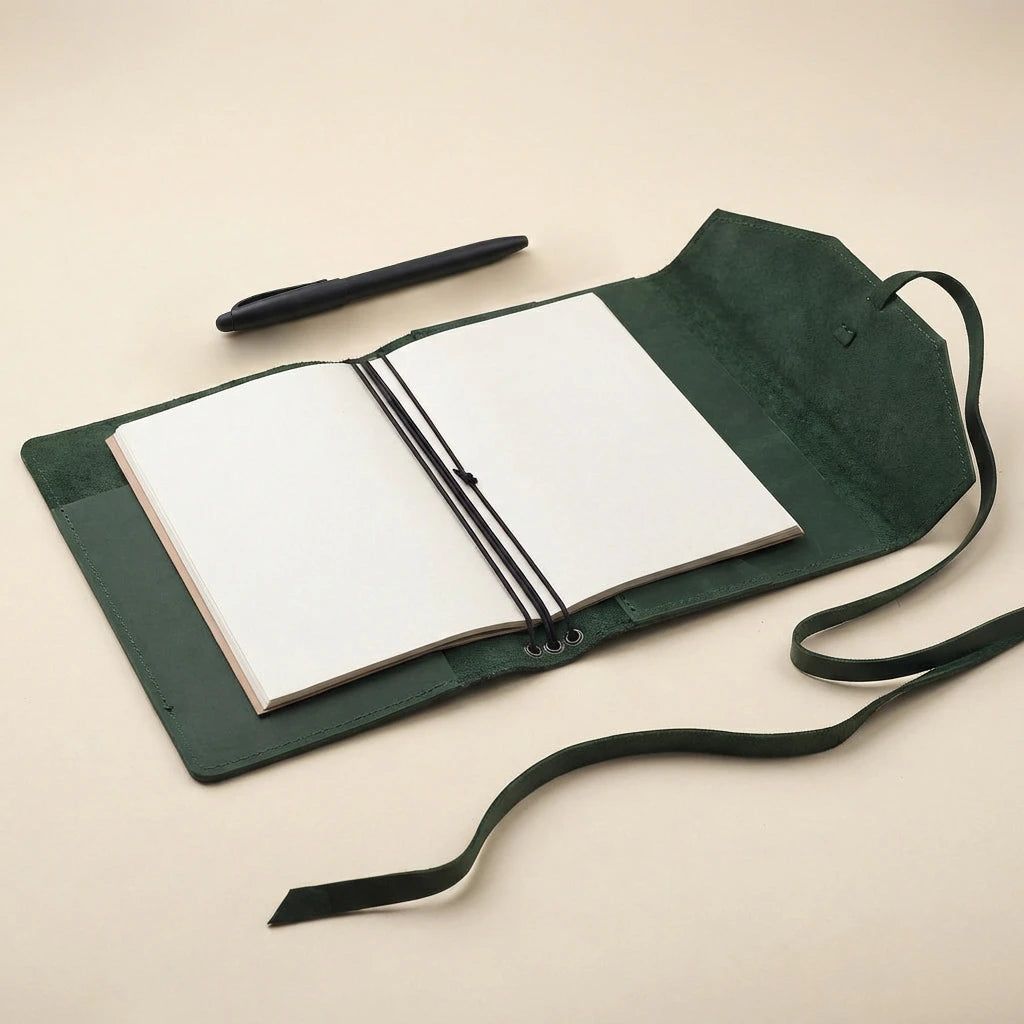 Green Journal Cover A6