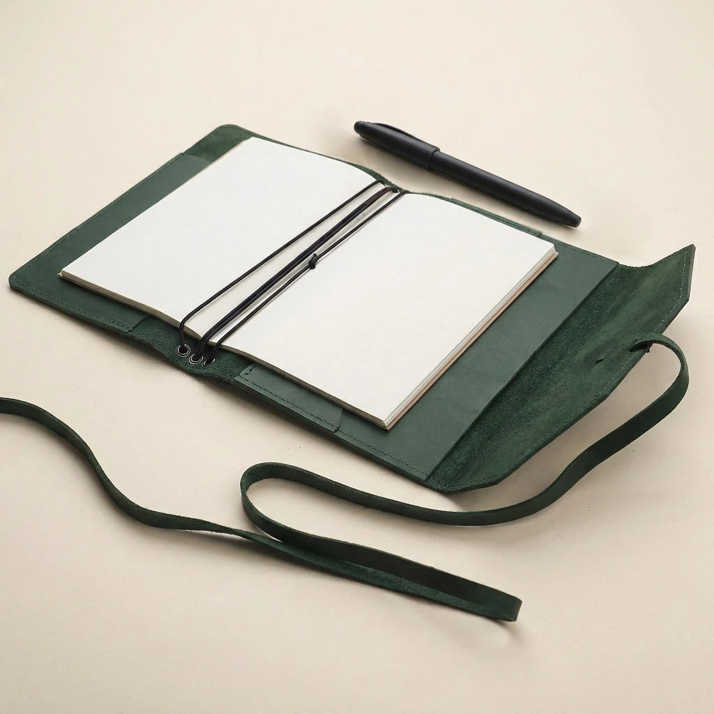 Green Notebook Cover