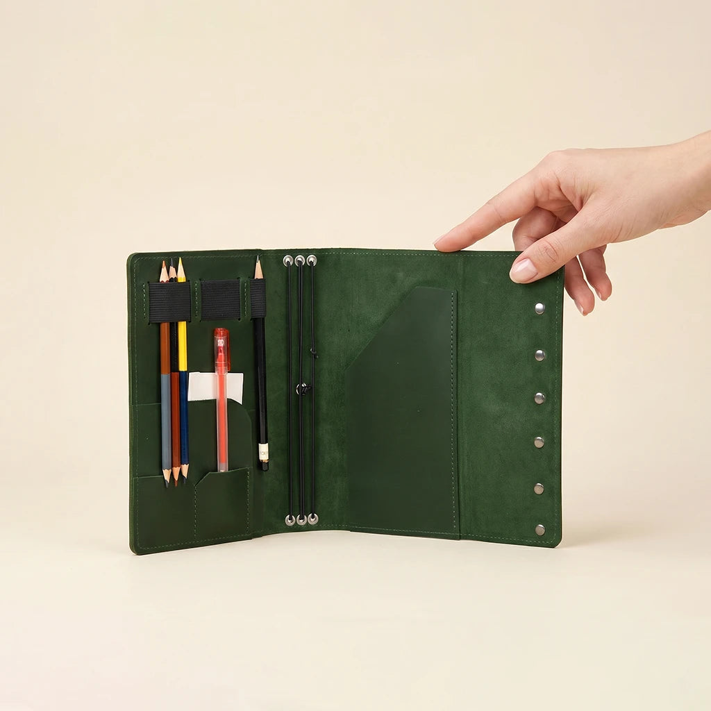 Green Notebook Sleeve