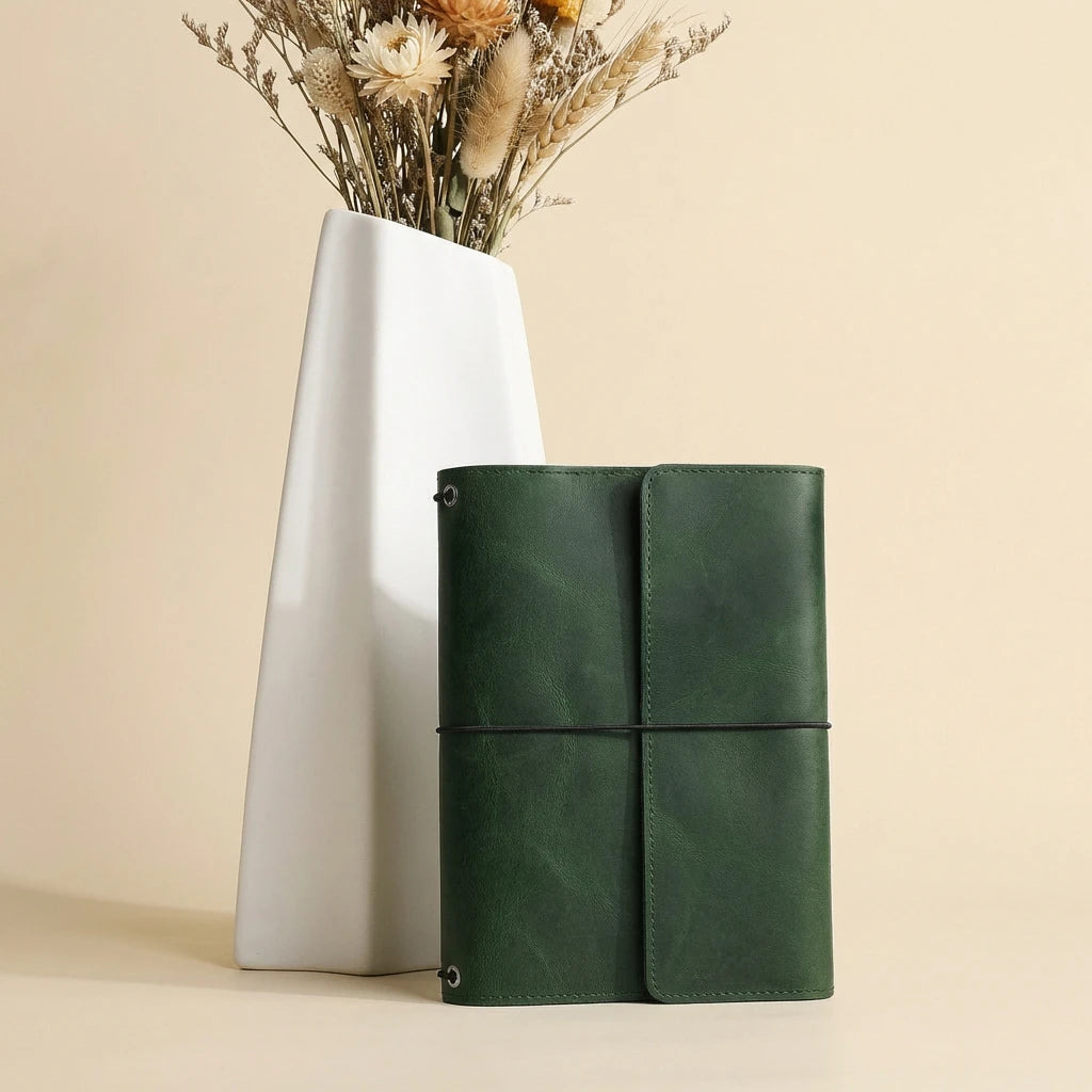 Leather Planner Cover