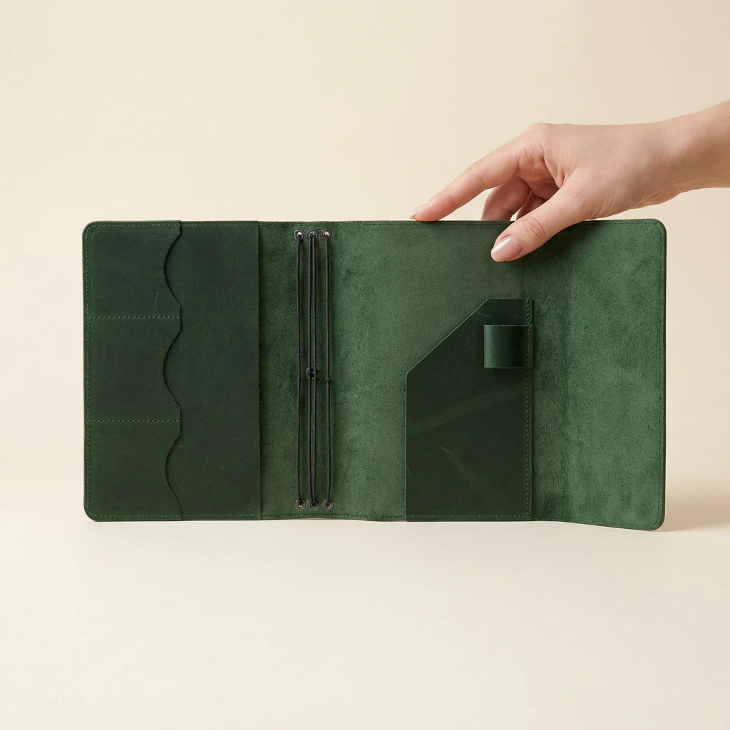 Leather Notebook Case