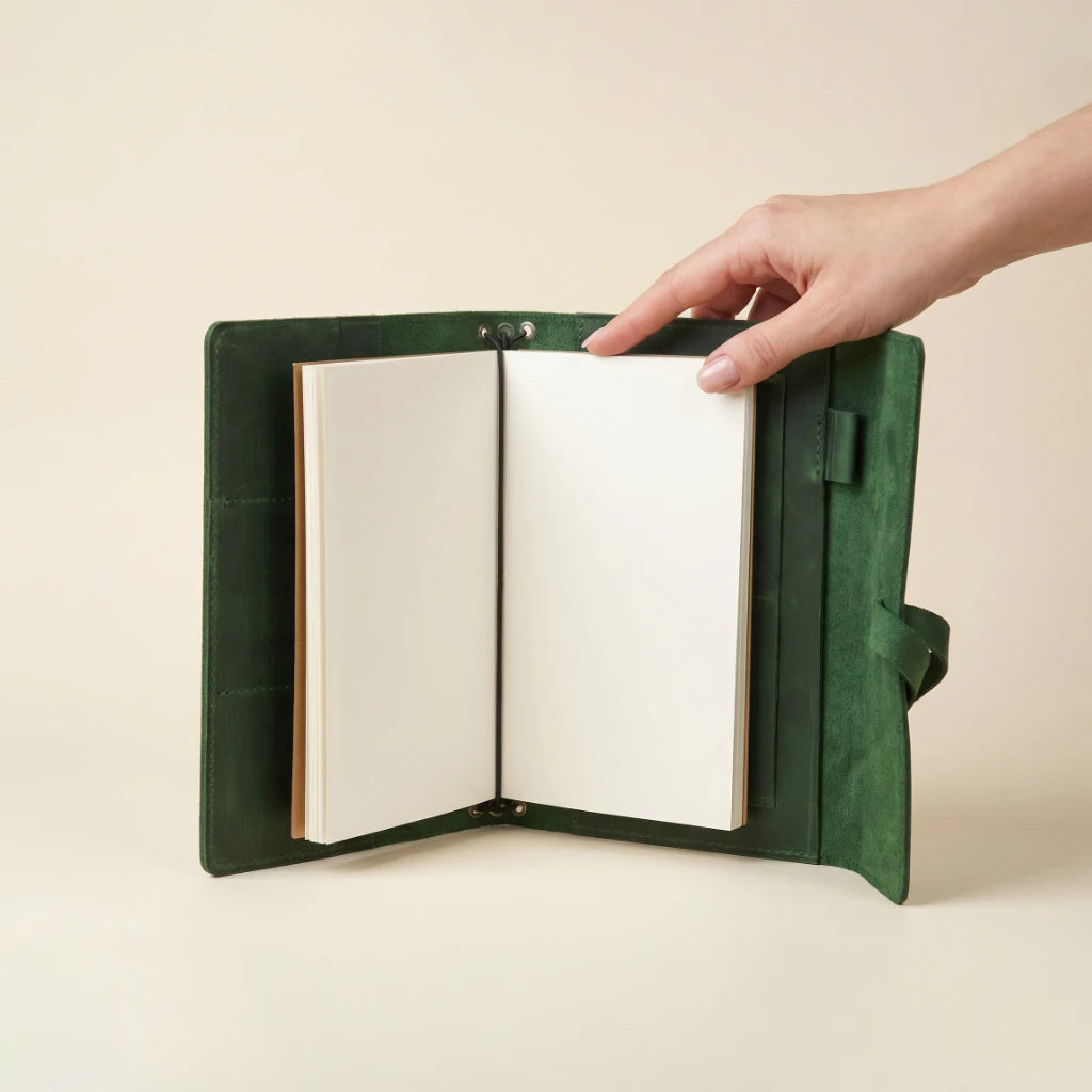 Green Notebook Cover