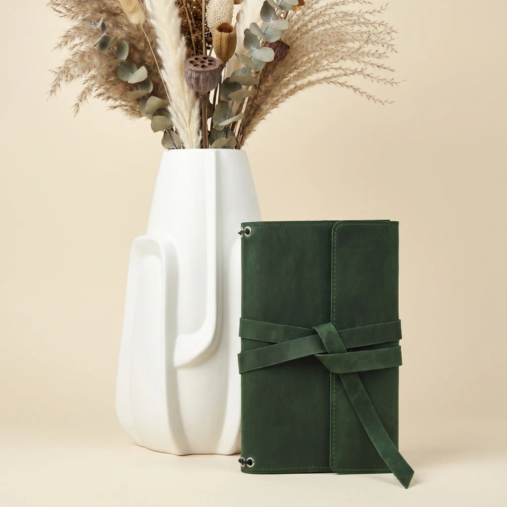 Green Leather Notebook