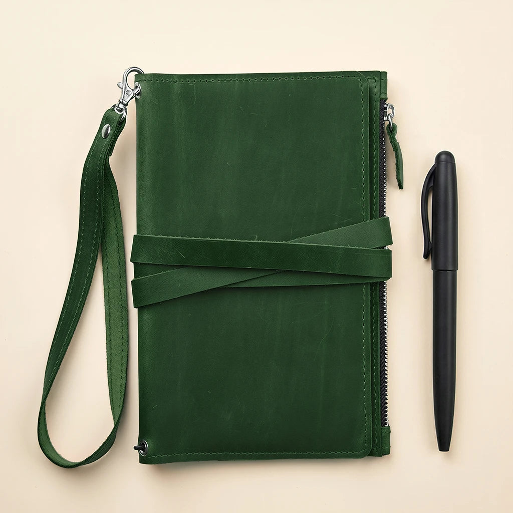 Green Leather Notebook