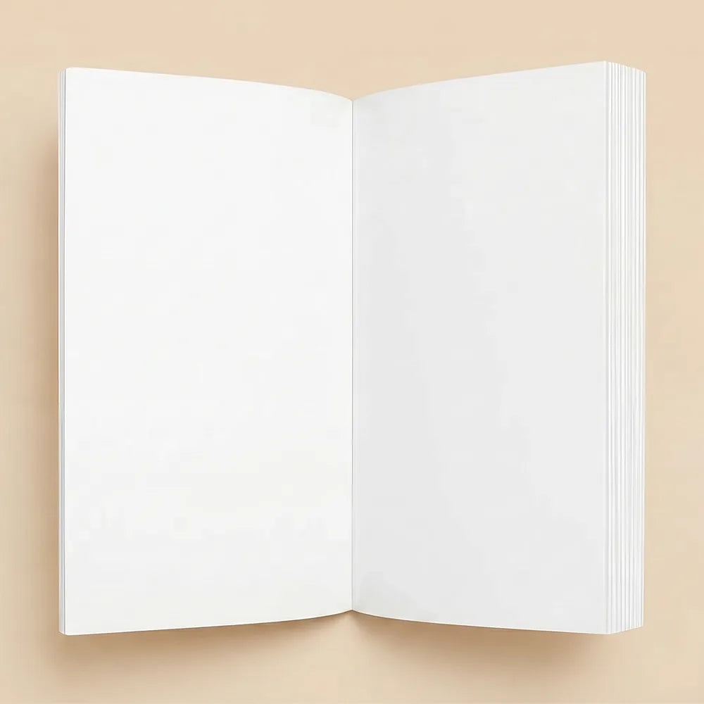 White notebook refill paper — Paper Refill — 48 Pages